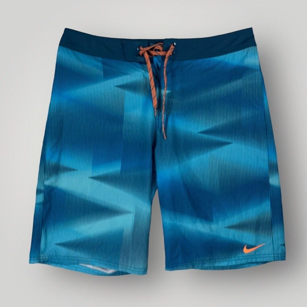 Nike Swim Trunks Athletic Board Shorts Bathing Suit Men's Size 32